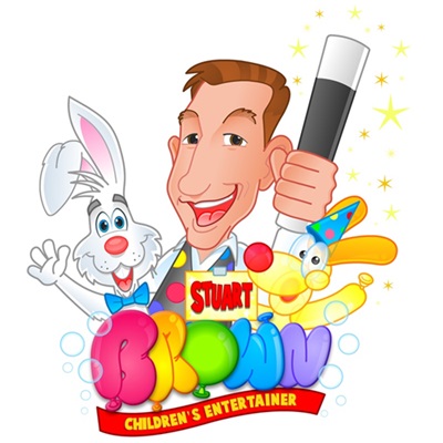 Stuart Brown Children's Entertainer and Derby Magic Circle Logo